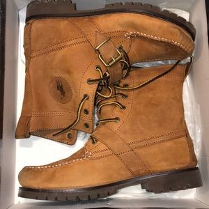 Polo Ralph Lauren brown boots size 9.5